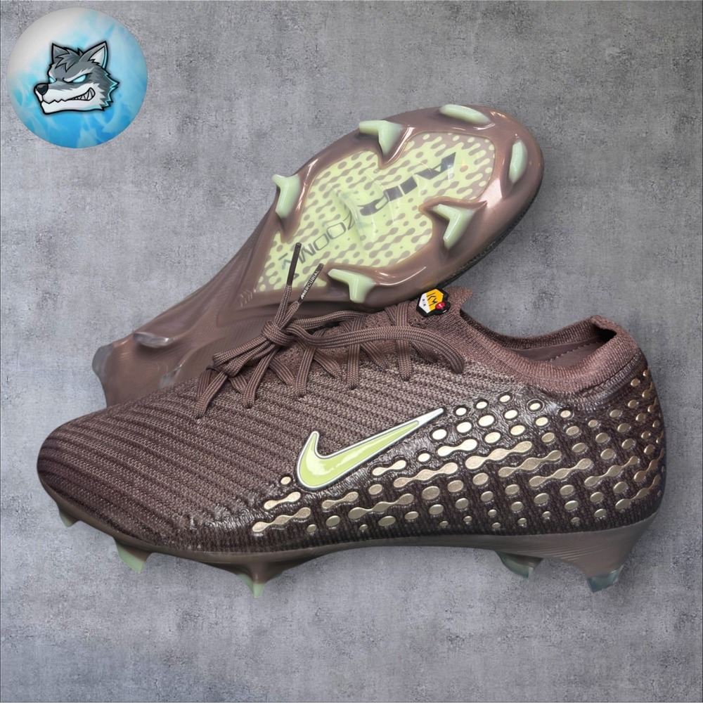 Nike Mercurial Vapor 16 Elite KM Kylian Mbappe FG Cleats Plum Men 7.5 FQ8683-200